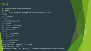 Sets | PPTX