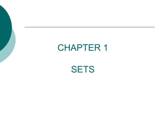 Set Relation Powerpoint Math Sets and Formulas of solutions in basic math | PPT