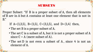 Proper Subset In Math Sets-with-exercises.pptxMODERN MATHEMATICS | PPTX