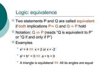 Then Math Logic Notation Sets and Logic including Set Notation and Venn Diagrams | PPT