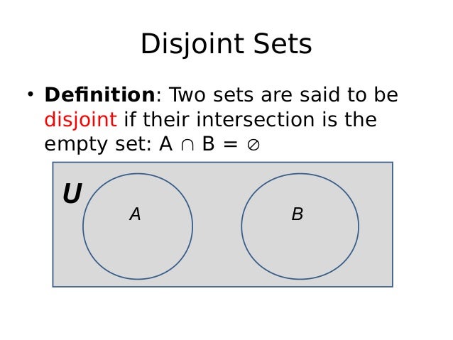 sets automata disjoint set venn diagram