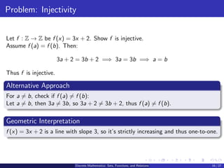 Injective Discrete Math Sets, Functions proof technqiues and how do they work.pdf