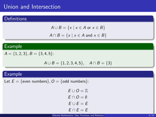 ∪ Math Sets, Functions proof technqiues and how do they work.pdf