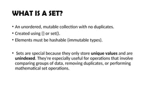 SETS IN PYTHON-157755566677778⁵567886676.pptx