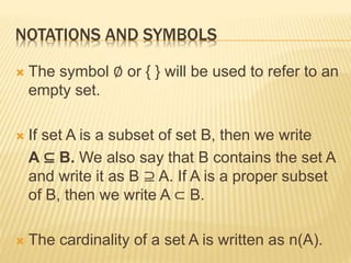 Sets Introduction | PPTX