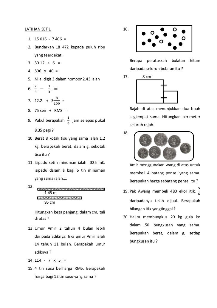 Set soalan kertas 2-upsr