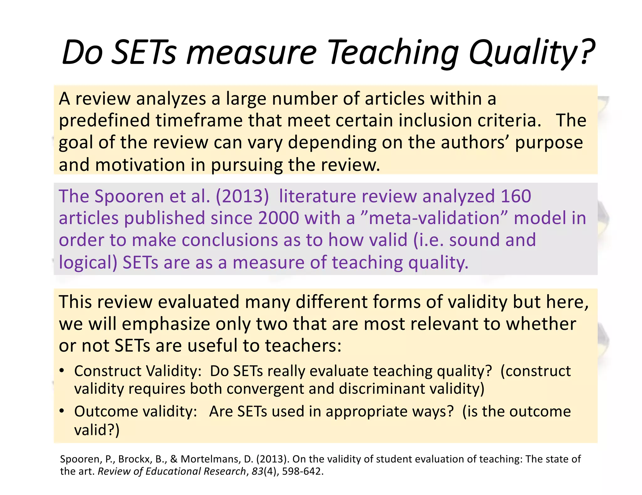 WHAT IS TEACHING EVALUATIONS visual data 7