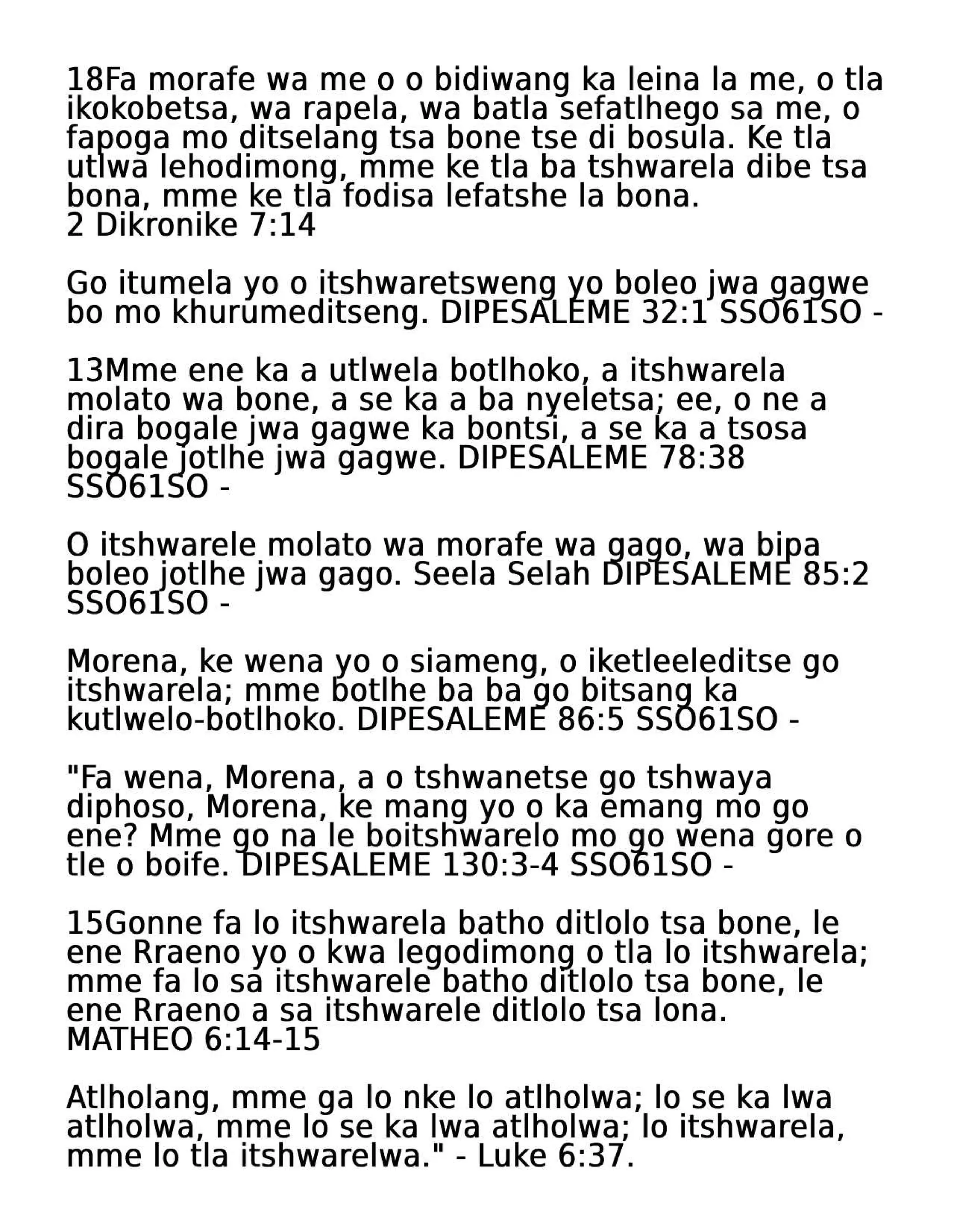 Modisa Book Setswana Tswana Forgiveness Tract.pdf