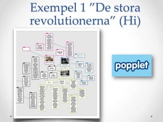 Exempel 1 ”De stora
revolutionerna” (Hi)
 