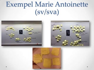 Exempel Marie Antoinette
        (sv/sva)
 