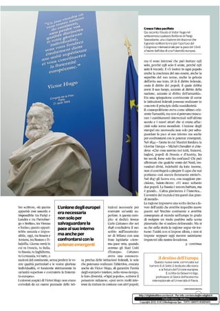 EUROPA: breve cronistoria