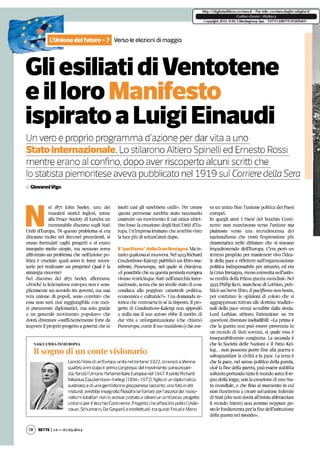 EUROPA: breve cronistoria