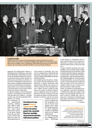 EUROPA: breve cronistoria