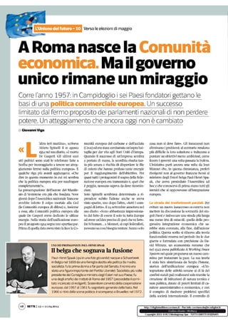 EUROPA: breve cronistoria