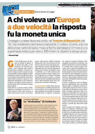 EUROPA: breve cronistoria