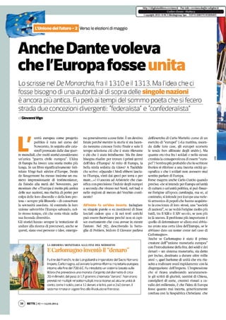 EUROPA: breve cronistoria