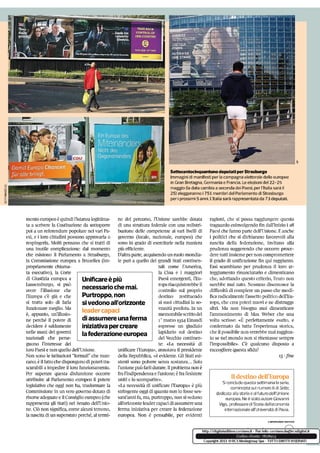 EUROPA: breve cronistoria