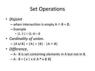 Set theory