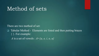 Set theory