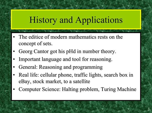 Set theory | PPT