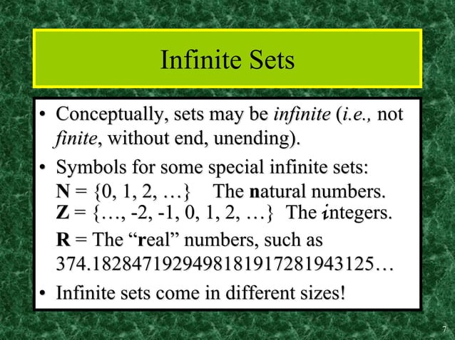 Set theory | PPT