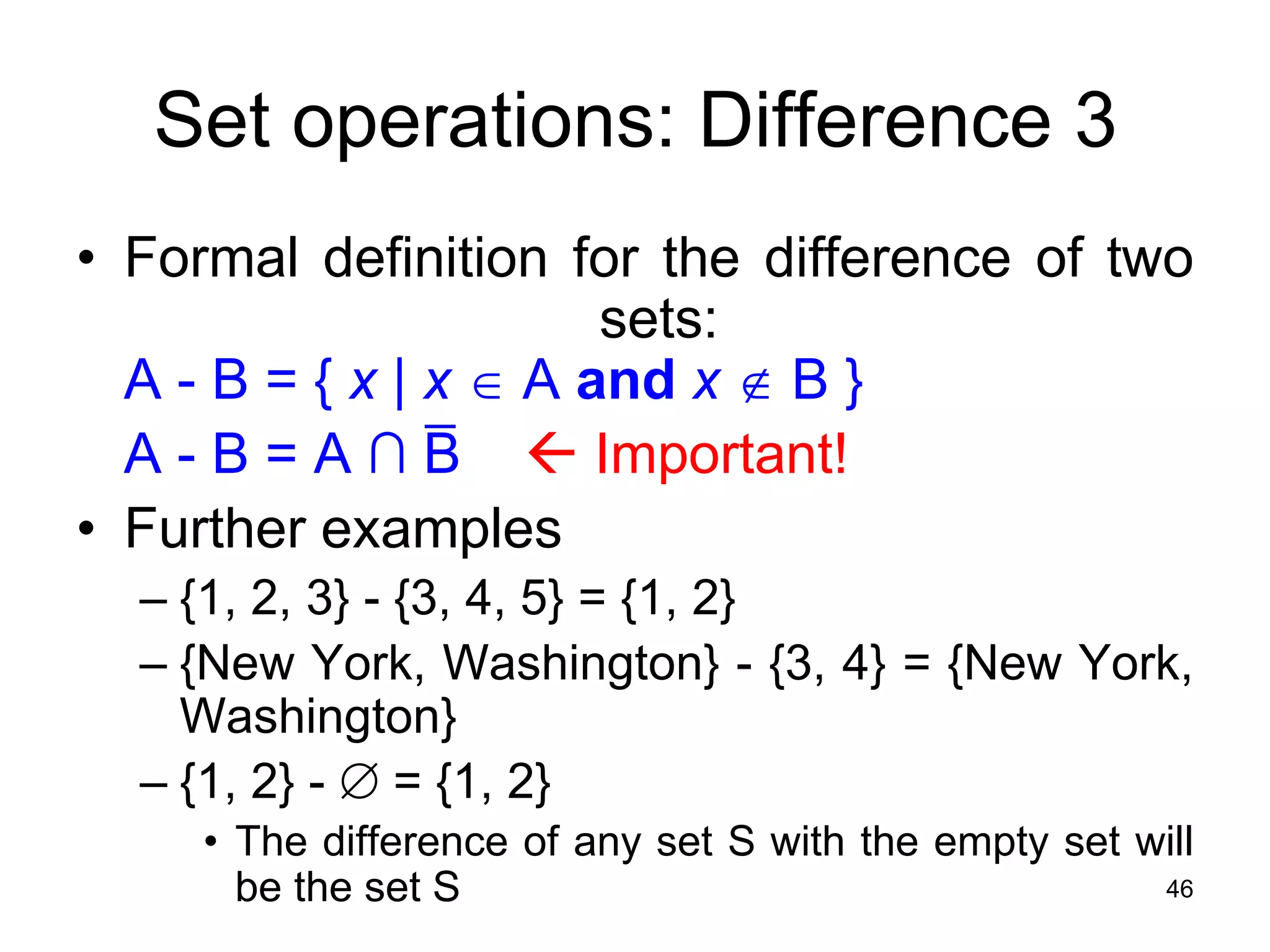 Set Theory.pdf | Programming Languages | Computing