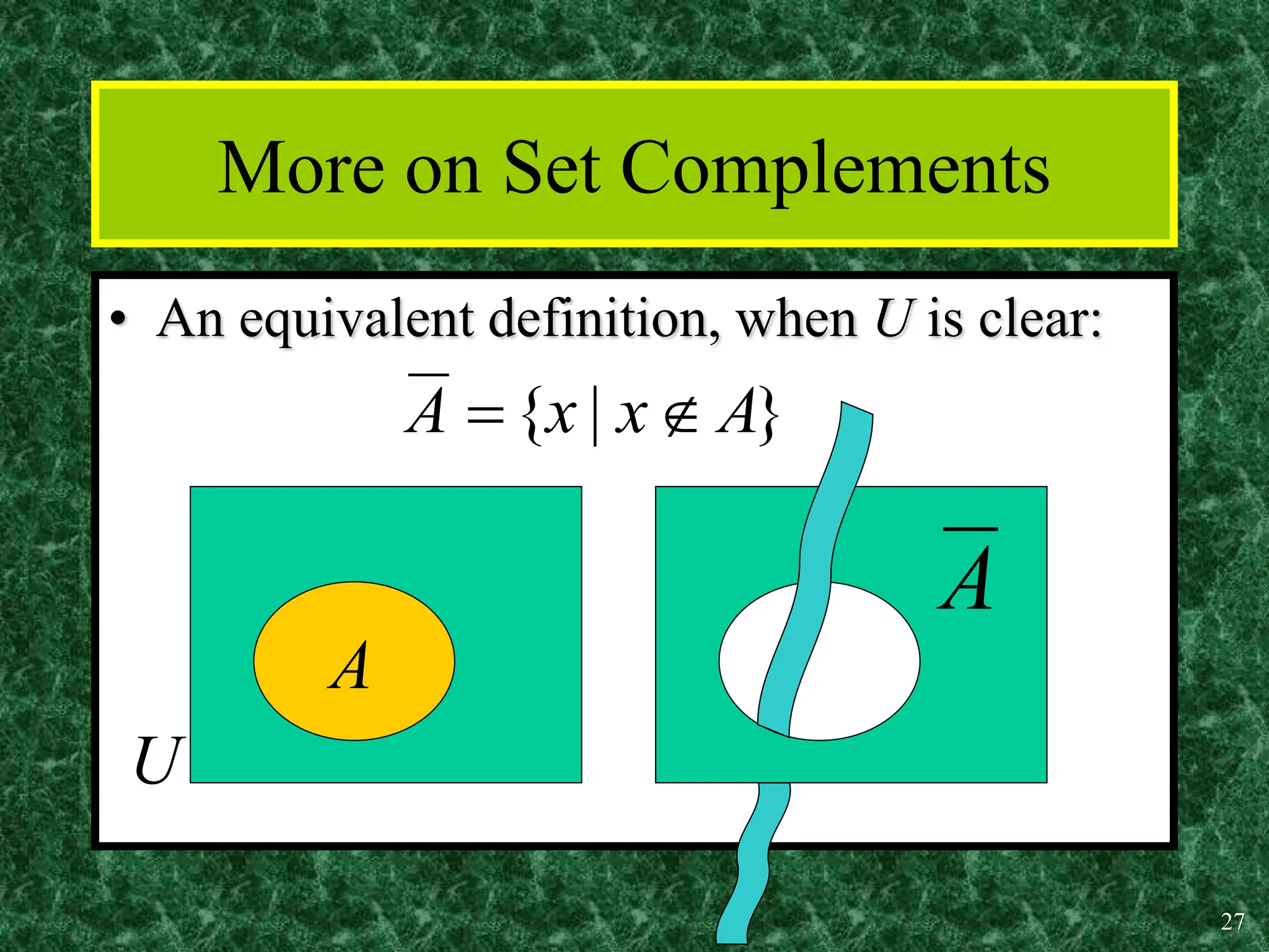 Introduction to set theory with application | PPT