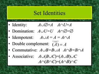 Introduction to set theory with application | PPT