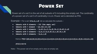 Set Theory - Unit -II (Mathematical Foundation Of Computer Science).pptx