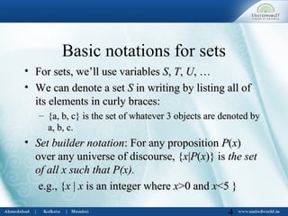 Set theory | PPT