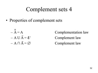 Set theory and its operations | PPT