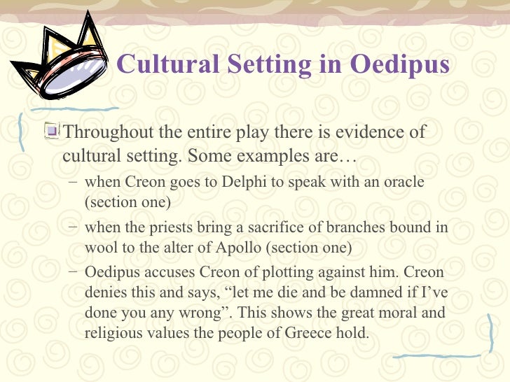 setting and characterization cultural setting