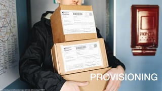 PROVISIONING
https://pixabay.com/photos/packages-delivery-delivery-man-6153947
 