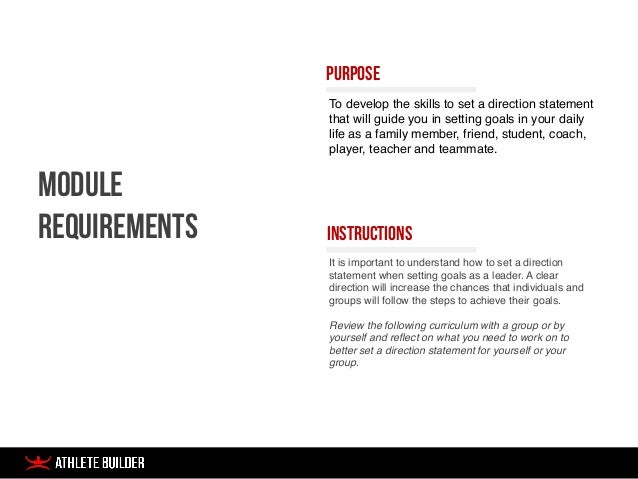 Directional sentence examples image