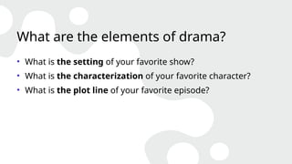 Example Of Setting In Drama Understanding Elements of Drama for College Students (Part 1): Setting ...