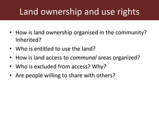 Setting boundaries: Legislation of communal pasture areas