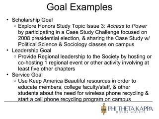 Political Goals Examples Setting Chapter Goals | PPT