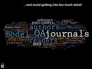 "If you love your content, set it free" ?