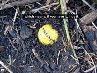 "If you love your content, set it free" ?