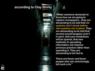 "If you love your content, set it free" ?