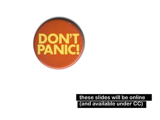 "If you love your content, set it free" ?