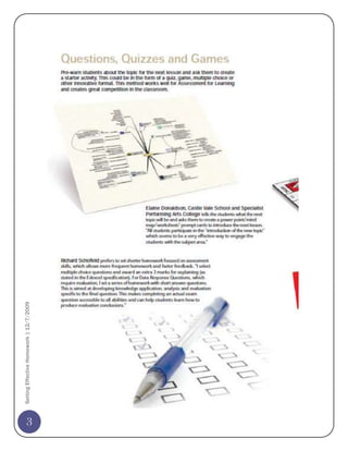 Setting Effective Homework