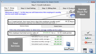 speaktme.com
Average
Hours Per
Week
Total
Services
 