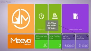 speaktme.com
My Tiles
for Smart
Groups
 