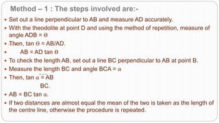 Setting Out Using Reference Line Method Setting out work | PPTX