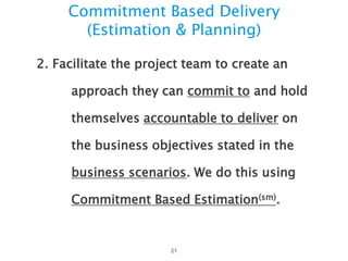 Business Process Diagram (BPD)
• Visio diagram
showing the
process areas and
activities for the
client’s business
• Project charter
statement that
includes what is
in scope, out of
scope, and
undecided

 