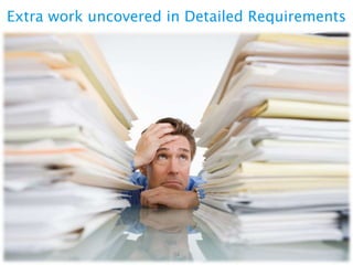 Update the Interface Catalog When:
• Technical
assumptions
change
• Scenarios change
• Detailed
requirements
uncover
additional
technical work
that was not
accounted for

 