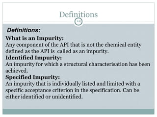 Setting spec limit for imps | PPT