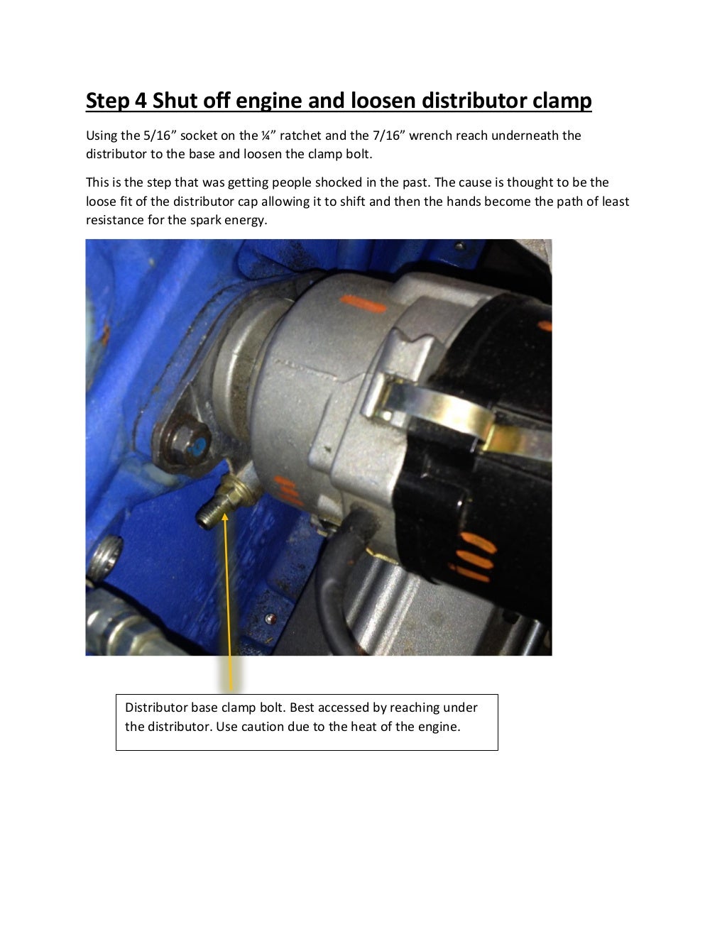 Setting The Base Ignition Timing On The MGB GT