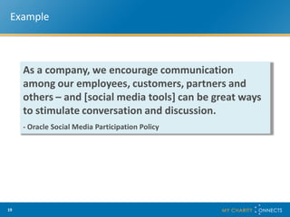 Kirstin Beardsley - Setting the Boundaries: Developing Social Media Policies for Your Organization